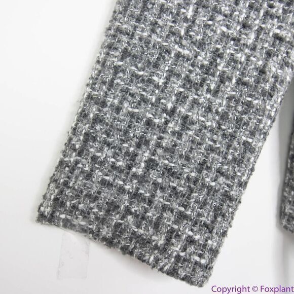 White House Black Market Black and Gray Blazer - Picture 11 of 16